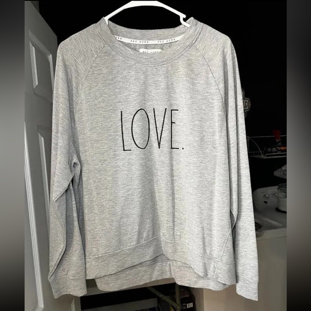 Women’s Rae Dunn LOVE Lightweight Sweatshirt - Size L